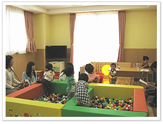 子育て支援室の開放（愛育園）